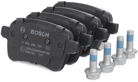 Bosch BP1762 Bremsbeläge - Hinterachse - ECE-R90 Zertifizierung - vier Bremsbeläge pro Set