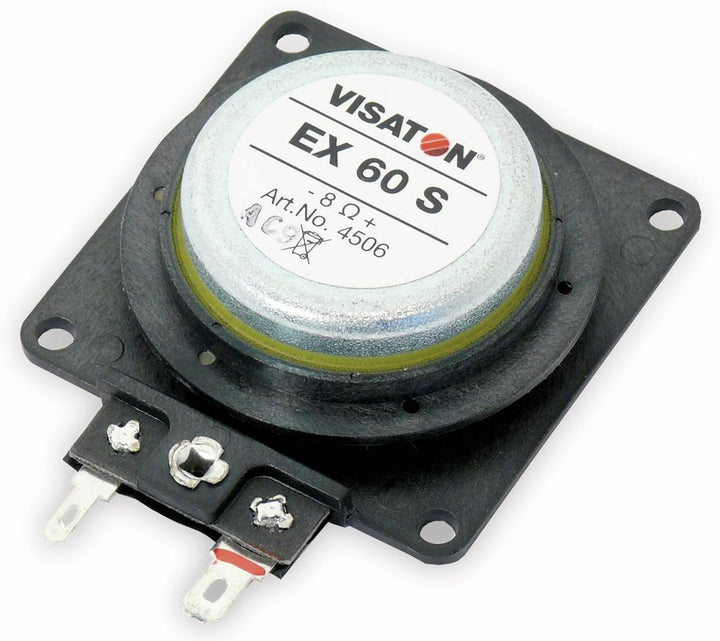 Visaton 4506 "Körperschallwandler EX 60 S - 8 Ohm Lautsprecher schwarz