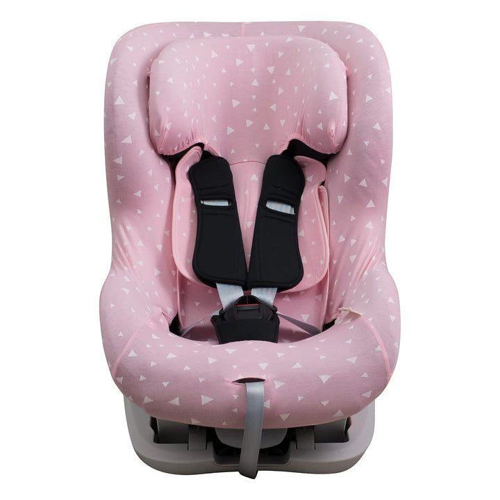 JYOKO Kids Bezug kompatibel mit Romer King II, Trifix (Pink Sparkles), Pink Sparkles