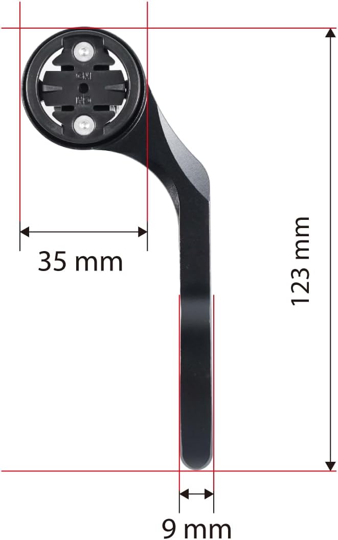 CNCLOL Fahrradcomputer Halterung für Garmin,Vorbauhalterung für Garmin Edge 200, 500, 510,530,540, 8