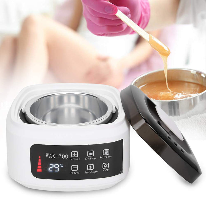 Haarentfernungs-Wachs-Maschine, 500 ml 120 W Wachs-Heizung Tragbare automatische Frauen für Männer F