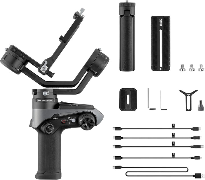 ZHIYUN Weebill 2 [Official] Gimbal Kamera Stabilisator 3-Achsen für DSLR und Spiegellose Kameras mit