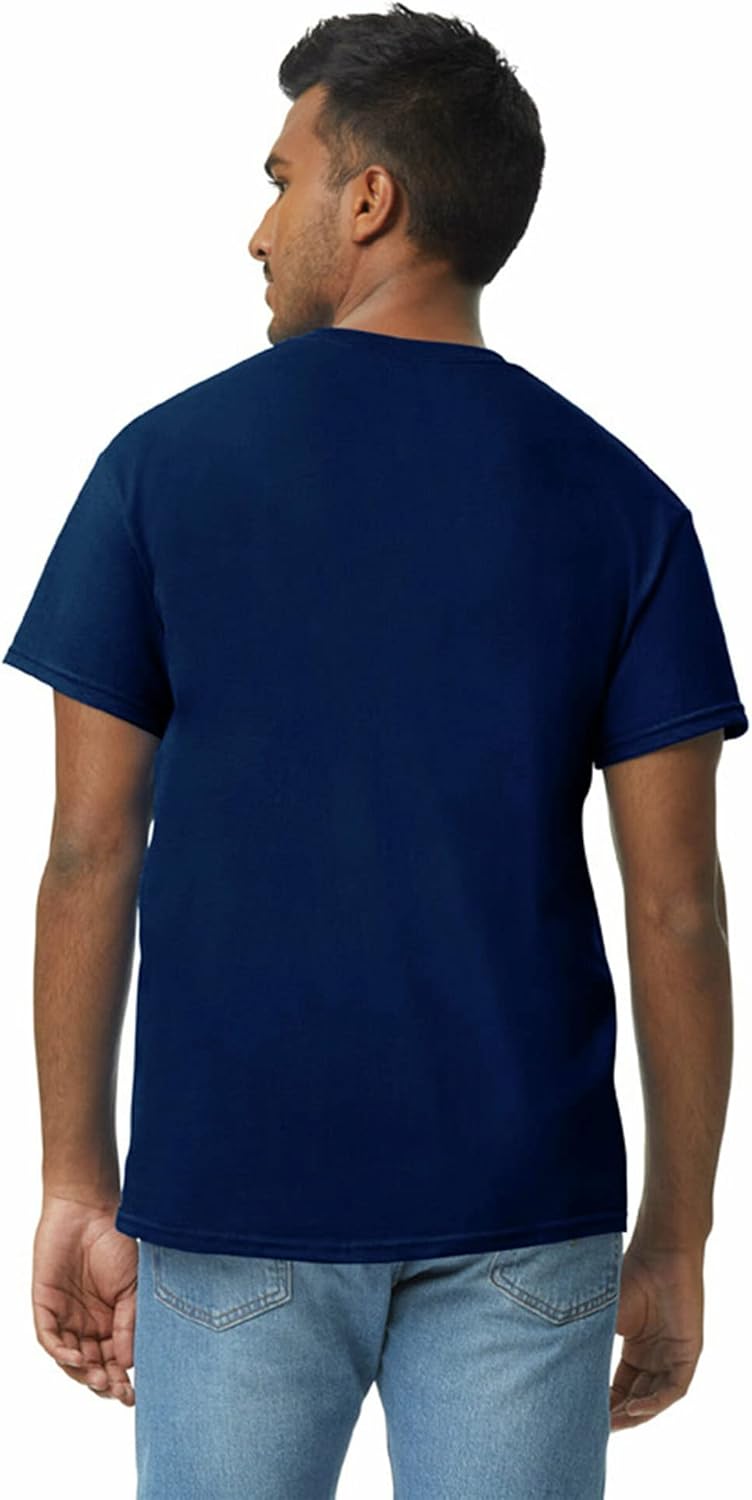 Gildan Unisex T-shirt aus Schwerer Baumwolle Mehrfarbig ,Stil G5000 T-Shirt XXL Marineblau (10er-pac