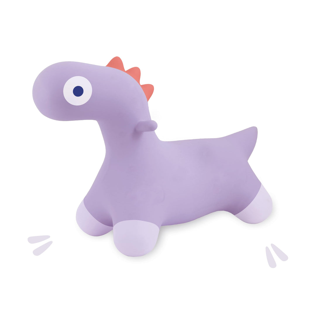 Quut Hoppi Dino Springen – Aufblasbares Gartenspielzeug für Kinder – Robustes Spielzeug für Draussen