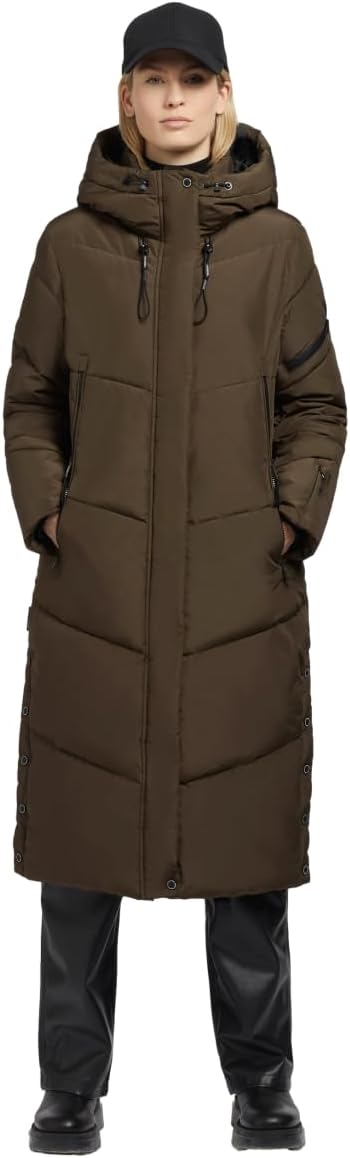 khujo Damen Steppmantel Sonje 5 XS Ran-gre Braun, XS Ran-gre Braun