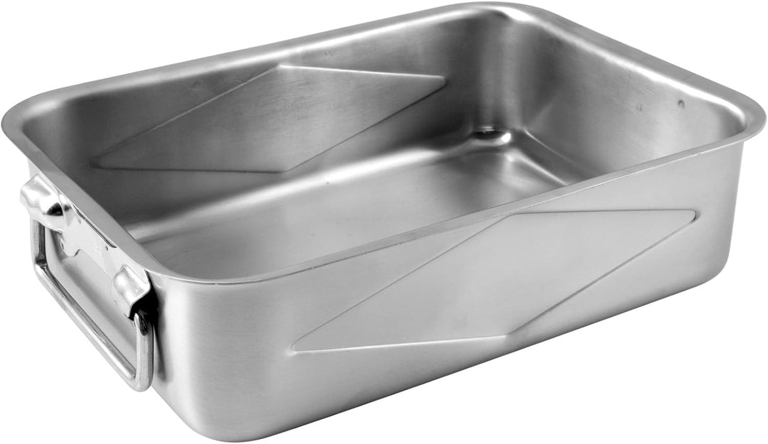Pinti Inox PINTI Backform, rechteckig, Edelstahl, 35 x 25 cm