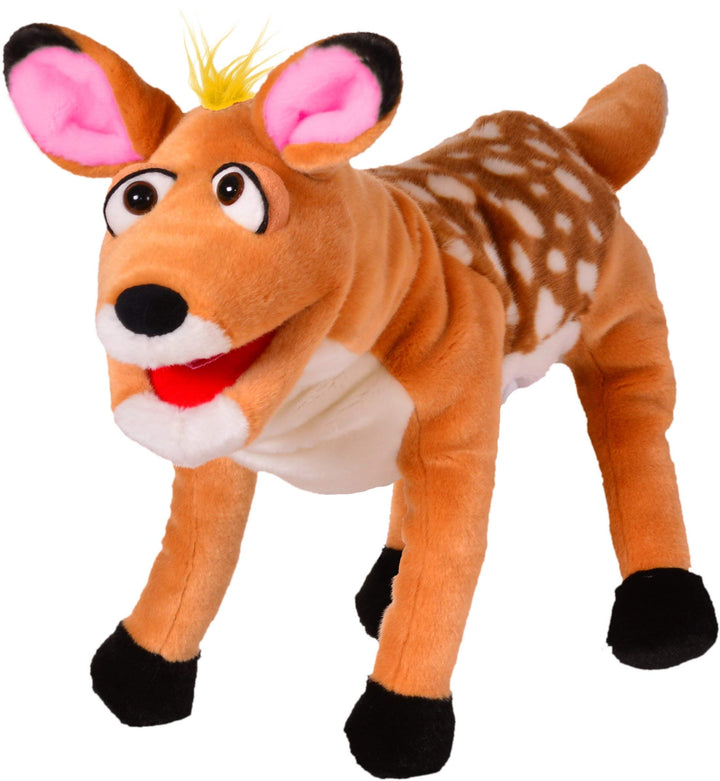 Living Puppets Handspieltier REH Rosalinchen aus Stoff mit Einer Grösse von 45cm, W815