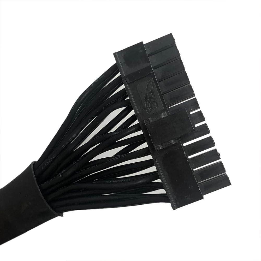 Netzkabel für Corsair RM1000 RM850 RM750 RM650 RM550 10pin and 14pin to 24pin ATX 60cm