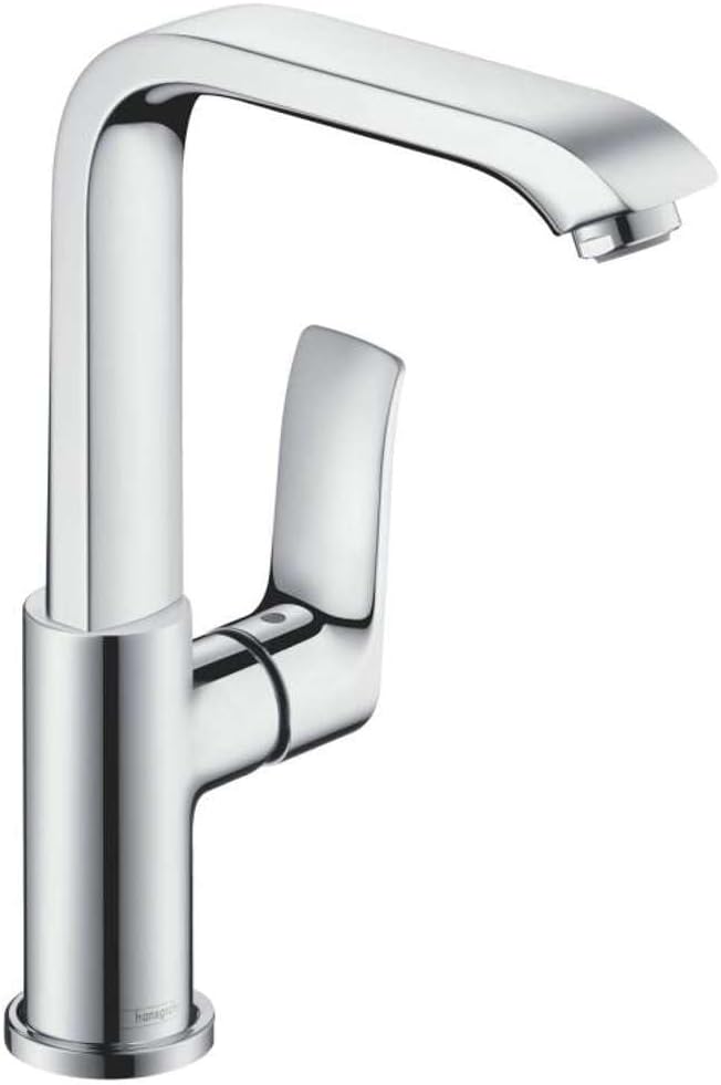 hansgrohe Wasserhahn Metris(Armatur mit Auslauf Höhe 230mm ohne Ablaufgarnitur) Chrom Chrom Auslaufh