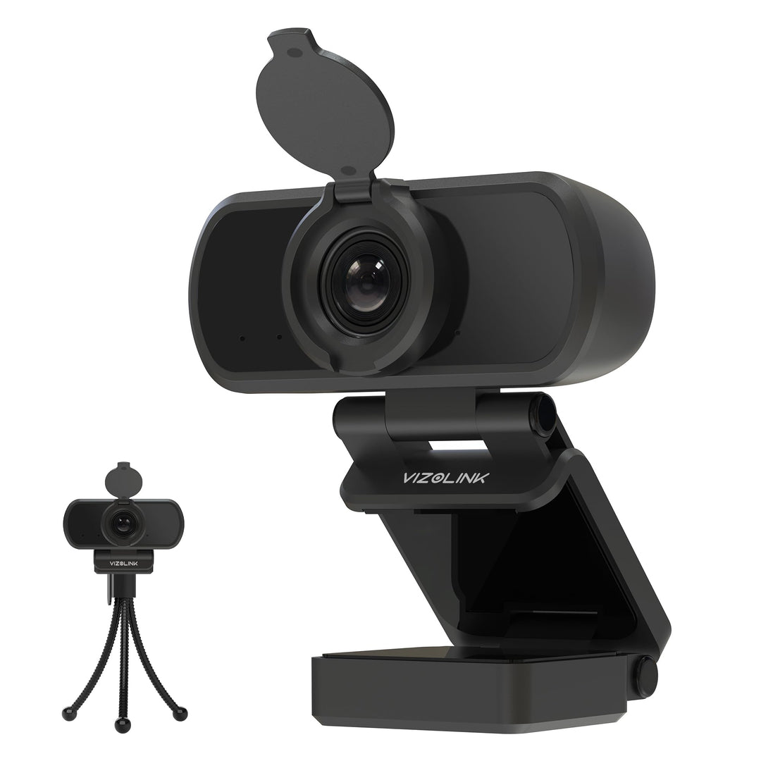 N21A Webcam Full HD 1080P/30PFS PC Kamera mit Dual Mikrofone, 100°Blickfeld, Belichtungskorrektur, F