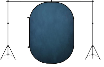 Kate 1.5x2m Blau/Beige Falthintergrund Fotografie Faltbarer Studio Hintergrund Faltender Hintergrund
