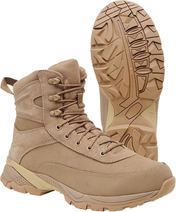 Brandit Herren Tactical Boot Next Generation Taktische Militärstiefel 42 EU Beige, 42 EU Beige