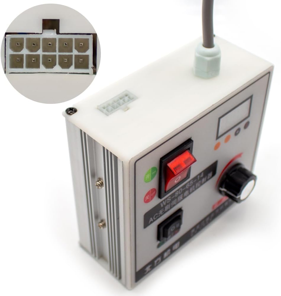 Toplionace 220V Bürstenloser Gleichstrom Servomotor Satz mit Controller für Holzbearbeitung Drehmasc