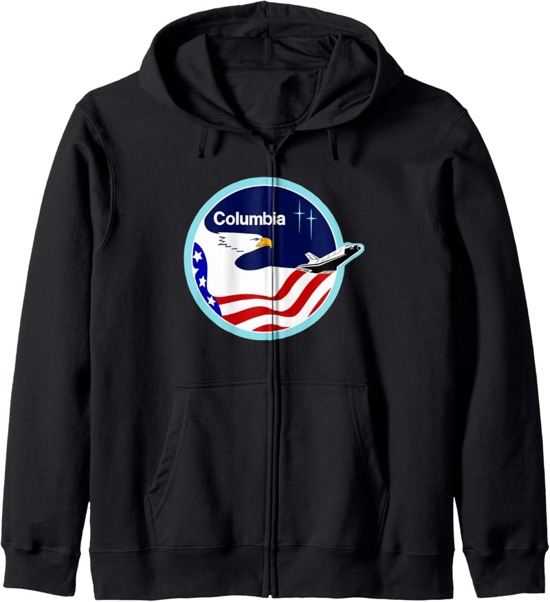 NASA Columbia Space Shuttle Kapuzenjacke