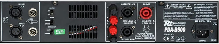 Power Dynamics PDA-B500 PA-Verstärker 500 W RMS