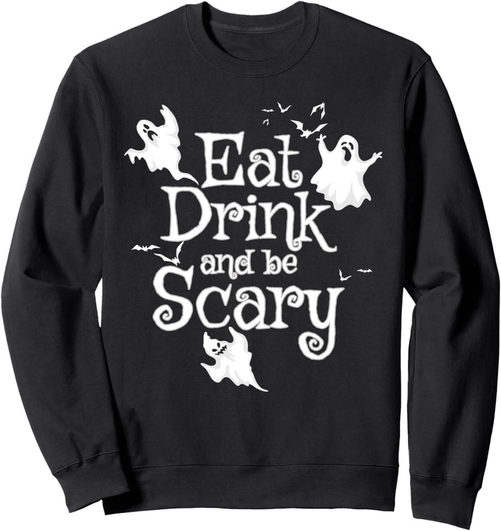 Gruselig Geisterstunde Geister Gespenster Halloween Sweatshirt