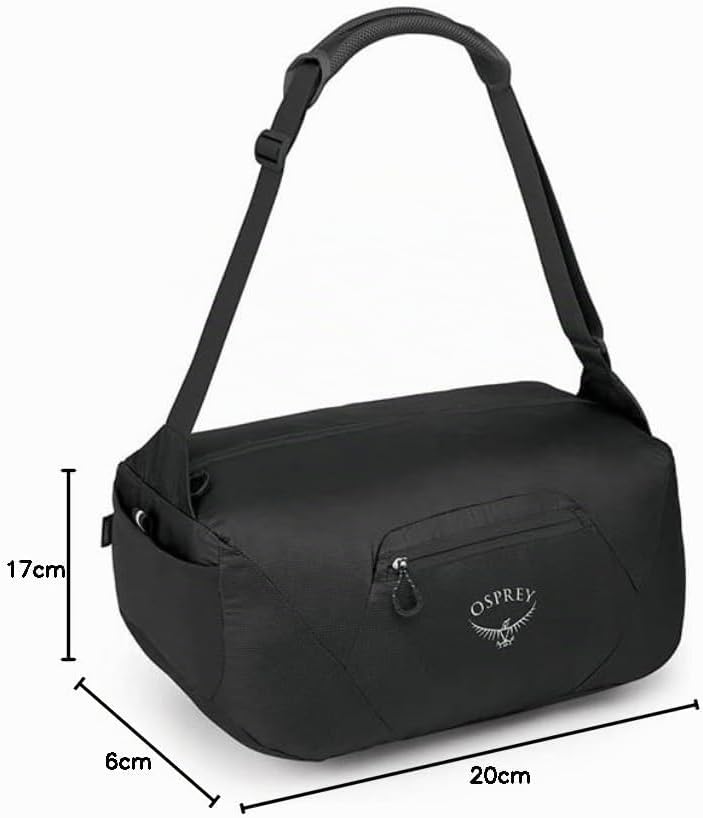 Ultralight Stuff Duffel Schwarz, Schwarz