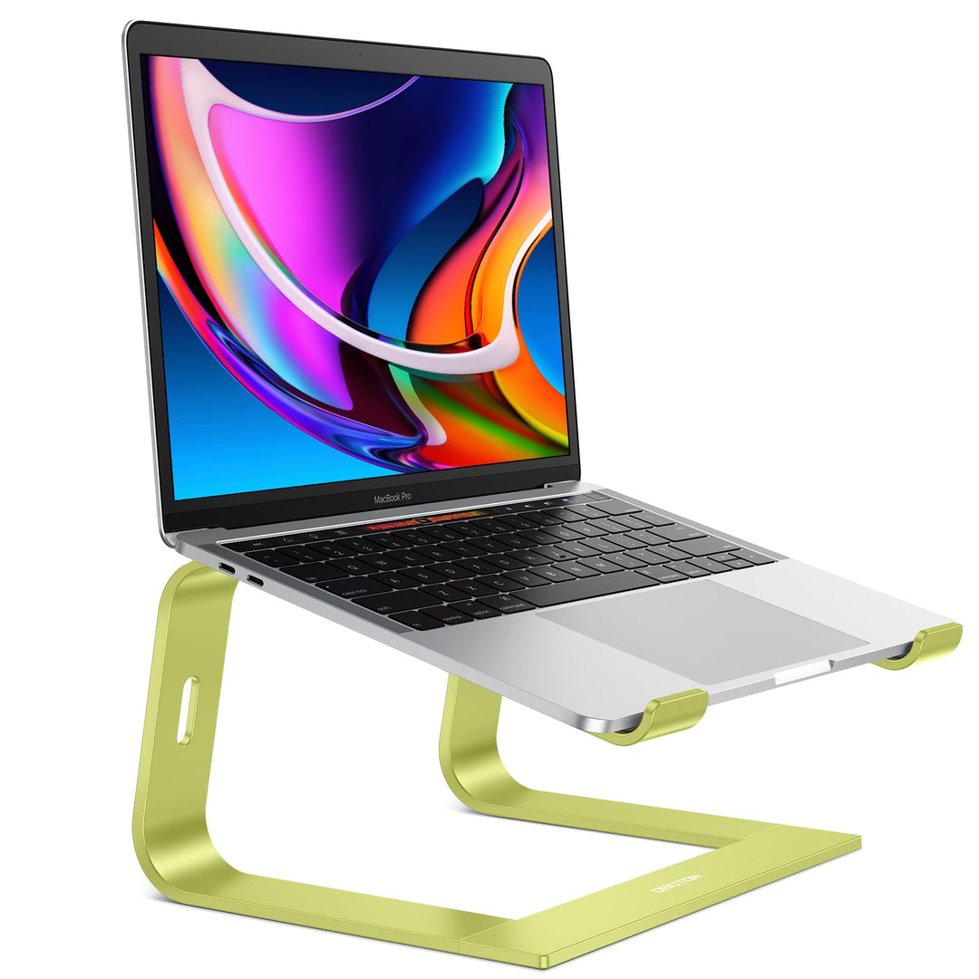 OMOTON Laptop Ständer, Notebook Ständer mit Belüftung, Universal PC Riser Ergonomisch Laptop Halteru