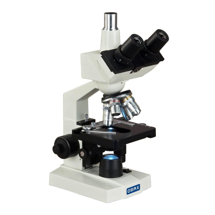 AmScope M83ES OMAX 40X-2000X Labor Trinocular Biological Compound LED-Mikroskop mit mechanischem Dop