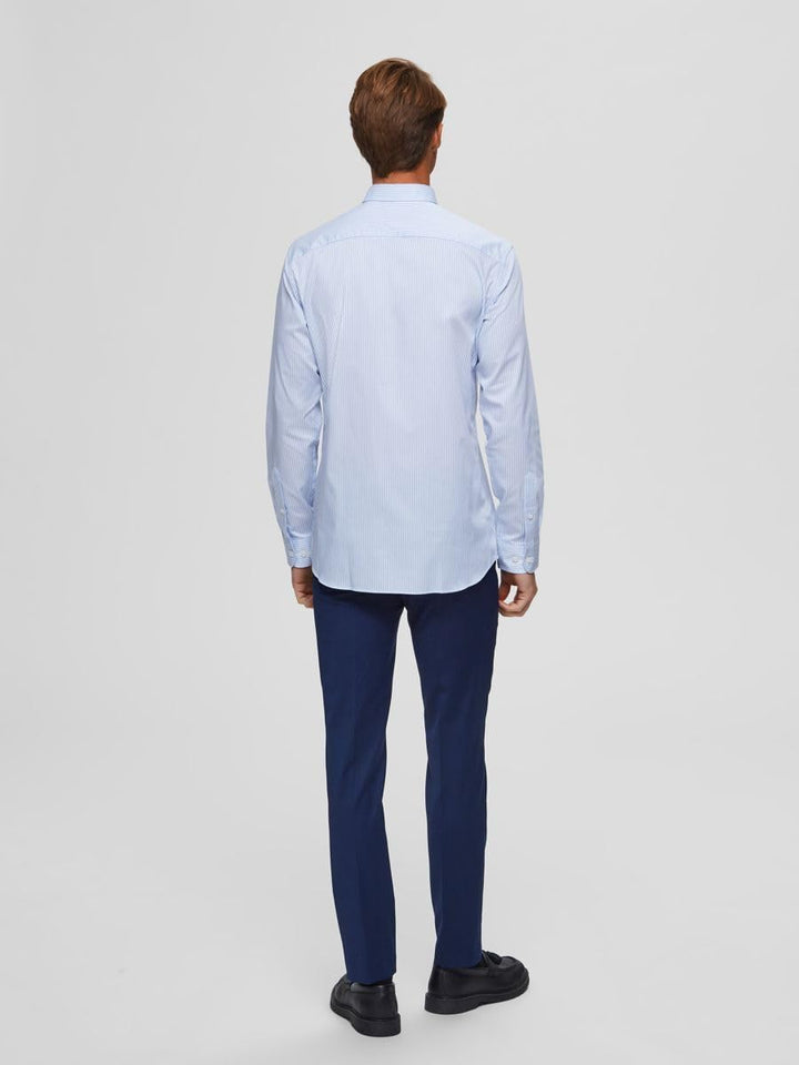 SELECTED HOMME Herren Anzughose Slim Fit 42 Blau (Blue Depths Blue Depths), 42 Blau (Blue Depths Blu