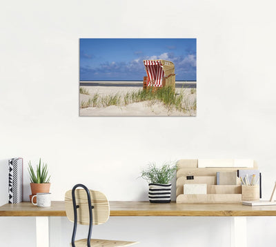 ARTland Wandbild Alu Verbundplatte für Innen & Outdoor Bild 60x40 cm Maritime Deko Sommer Meer Nords