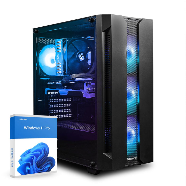 dcl24 Gaming PC Ryzen 7 5800X, RTX5060 8GB - 1000GB SSD, 32GB DDR4, Desktop PC mit 8x4.7 GHz, Spiele