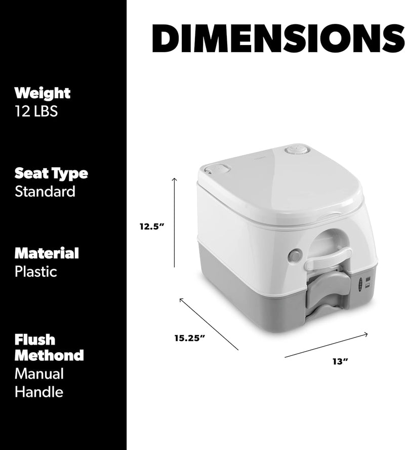 DOMETIC 301097206 2.6 Gallon Grau, 2.6 Gallon Grau