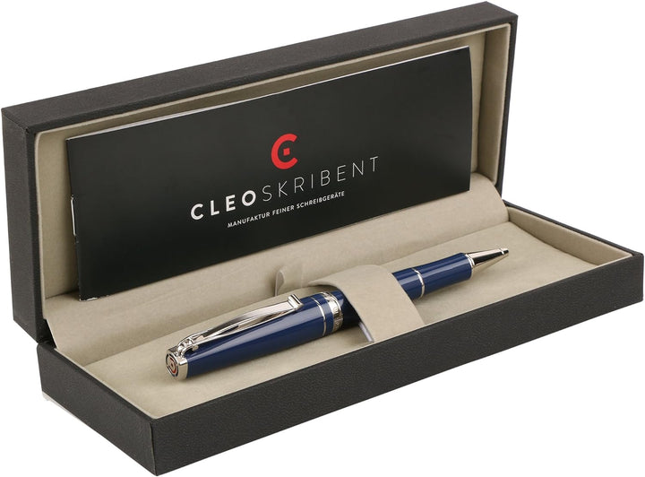 Cleo Skribent Kugelschreiber Platinum, blau