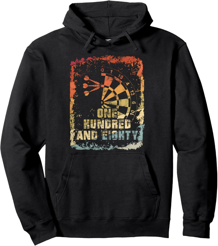 Dart Geschenk Darts lustig Darthemd Darten 180 Dartscheibe Pullover Hoodie
