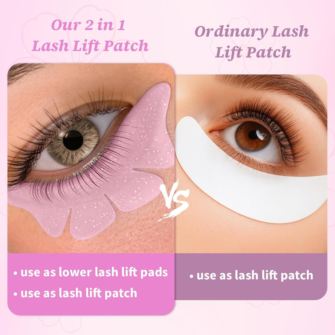 PERMANIA Wimpernlifting Set, Korean Lash Lifting Set, Tuben Design | Pflegende Formel, 2-in-1-Wimper