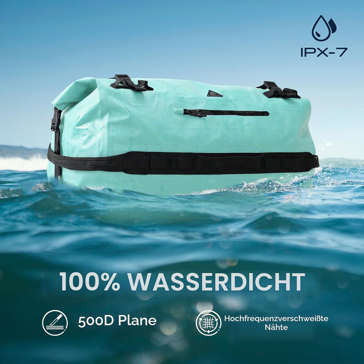 Haimont wasserdichter Rucksack, vielseitig wasserdicht Tasche, Dry Bag komfortabel, RollTop, Strand,