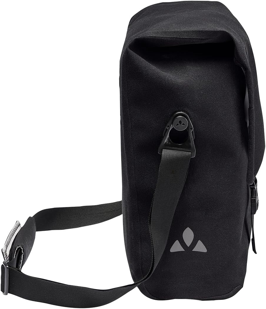 VAUDE Fahrradtasche für Gepäckträger Augsburg IV 20L Einheitsgrösse Schwarz, Einheitsgrösse Schwarz
