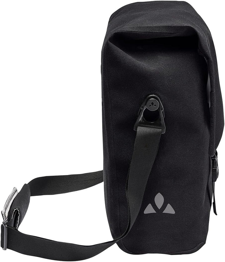 VAUDE Fahrradtasche für Gepäckträger Augsburg IV 20L Einheitsgrösse Schwarz, Einheitsgrösse Schwarz