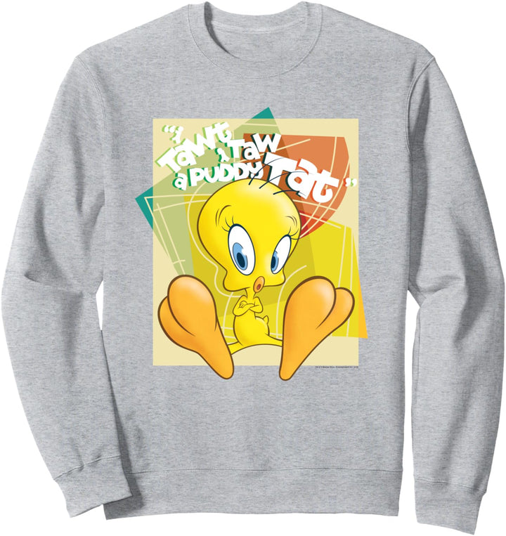 Looney Tunes Tweety Tawt I Taw Sweatshirt