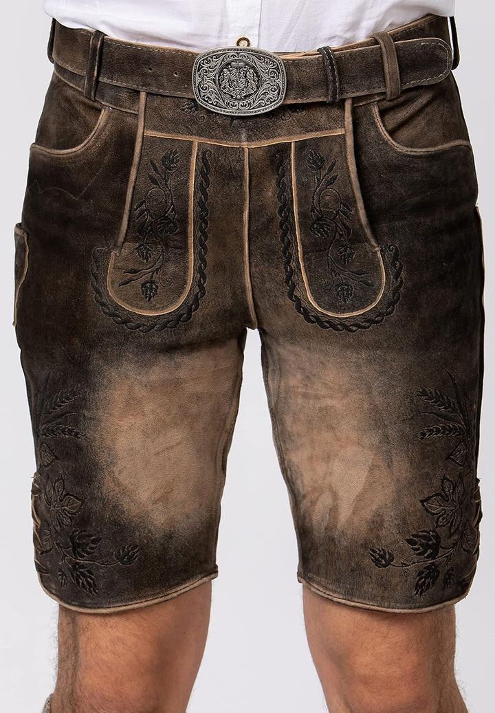 Stockerpoint Herren Hose Almbräu Freizeithose 46 Raw-schwarz, 46 Raw-schwarz