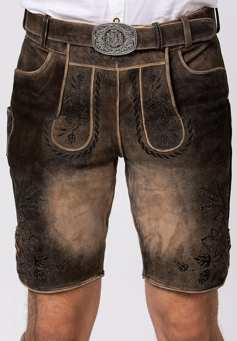 Stockerpoint Herren Hose Almbräu Freizeithose 46 Raw-schwarz, 46 Raw-schwarz