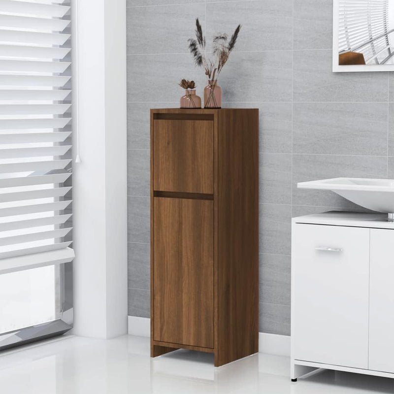 homiuse 30x30x95 cm Badezimmerschrank Waschbeckenunterschrank Badezimmer Möbel Badschrank Baduntersc