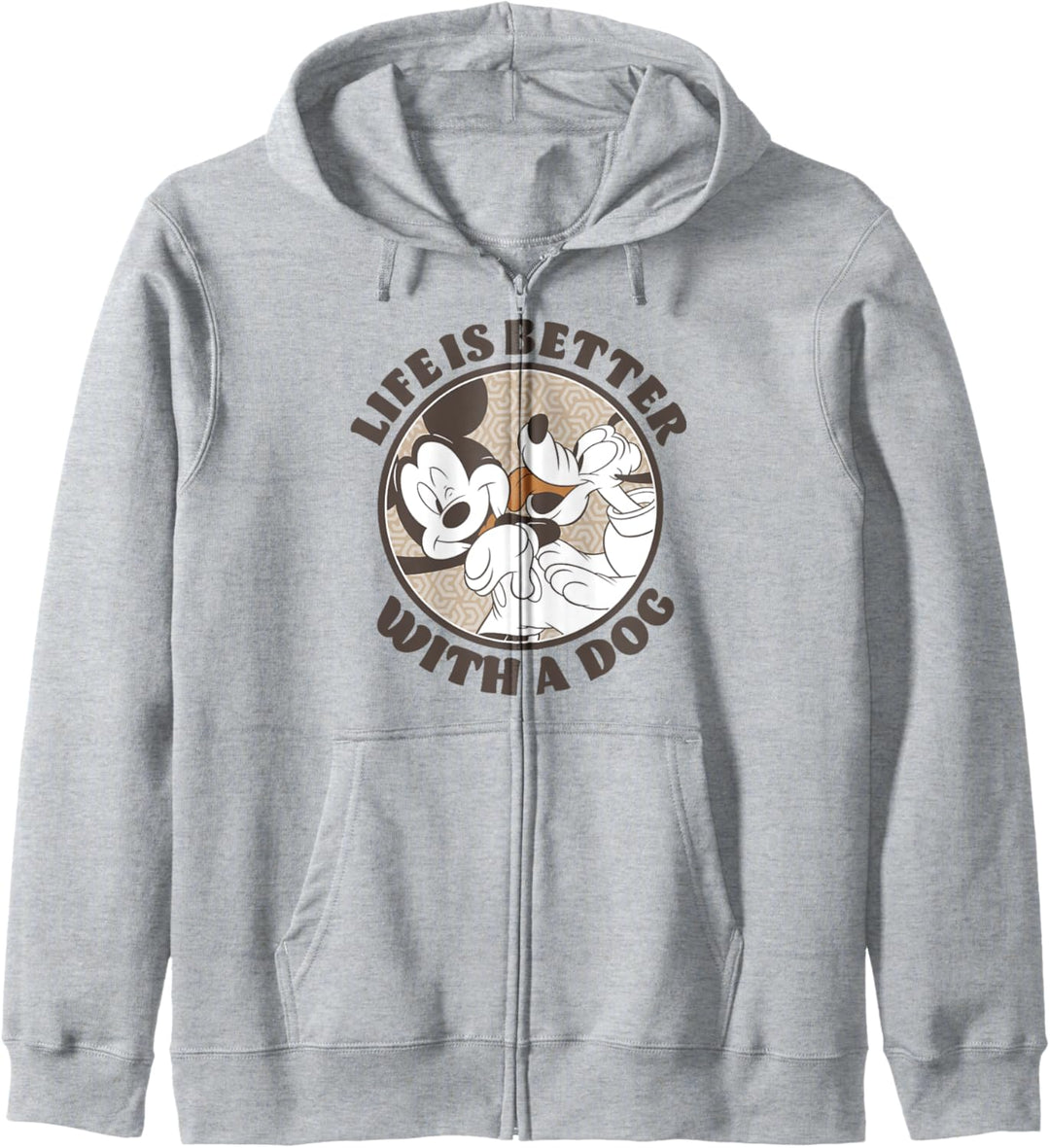 Disney Mickey And Friends Life Is Better With A Dog Kapuzenjacke