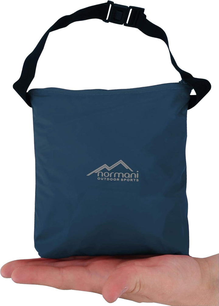normani Regenponcho mit Ärmeln und Brusttasche für Damen und Herren (S-3XL) -YKK Brusttasche und 3M™