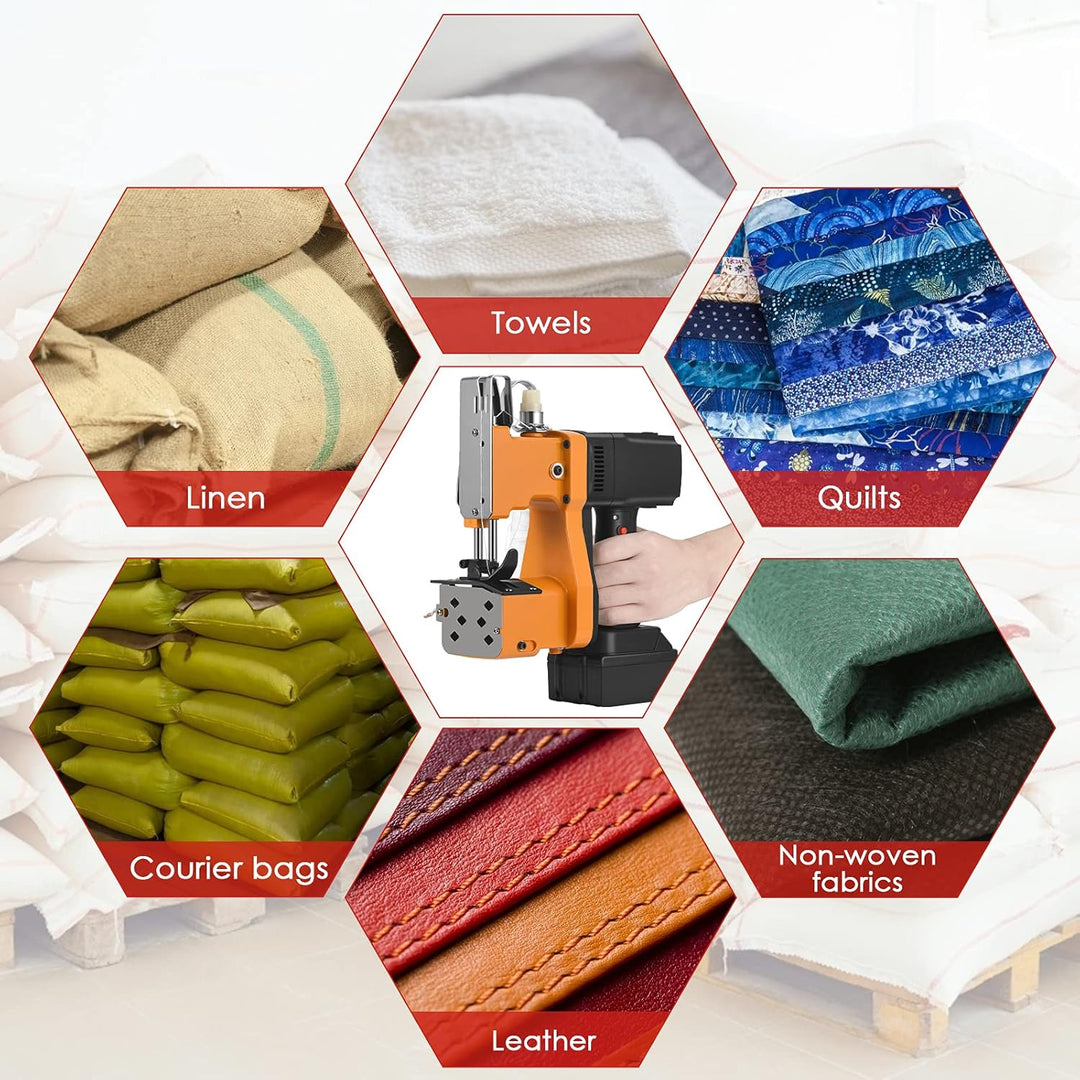 Elektrisch Sacknähmaschine Tragbares Beutelverschliessmaschine Tragbare Nähmaschine Industrie Nähmas