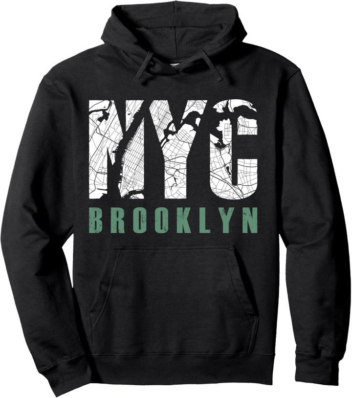 New York City Graphic Design Map Tee shirts, New York City Pullover Hoodie