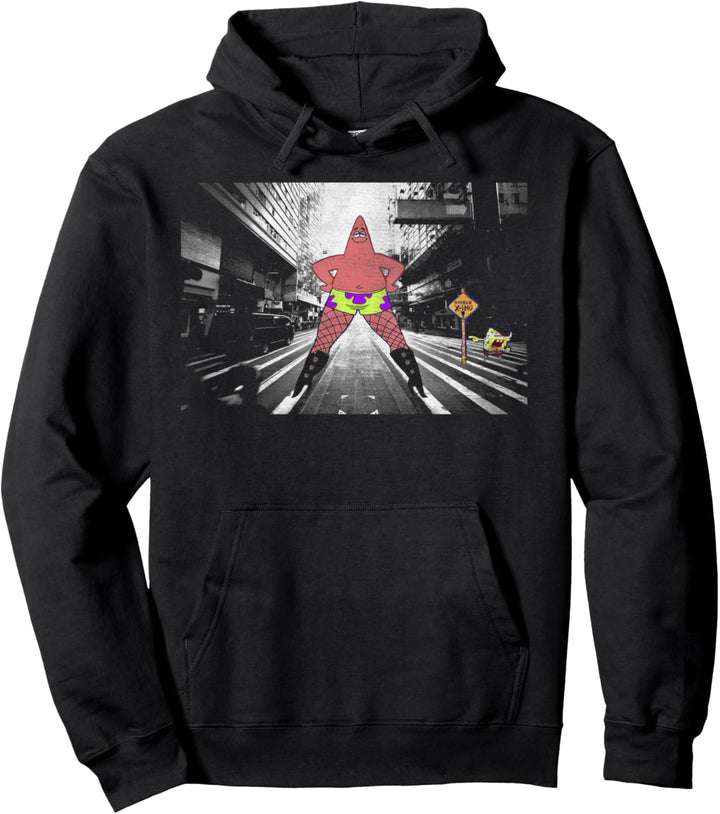 Spongebob Squarepants Patrick Fishnets Stance Poster Pullover Hoodie