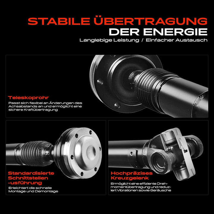 Kardanwelle Gelenkwelle 845mm Vorderachse für Grand C-h-e-r-o-k-e-e II WG WJ 4.0L 2000/01-2004/09 52