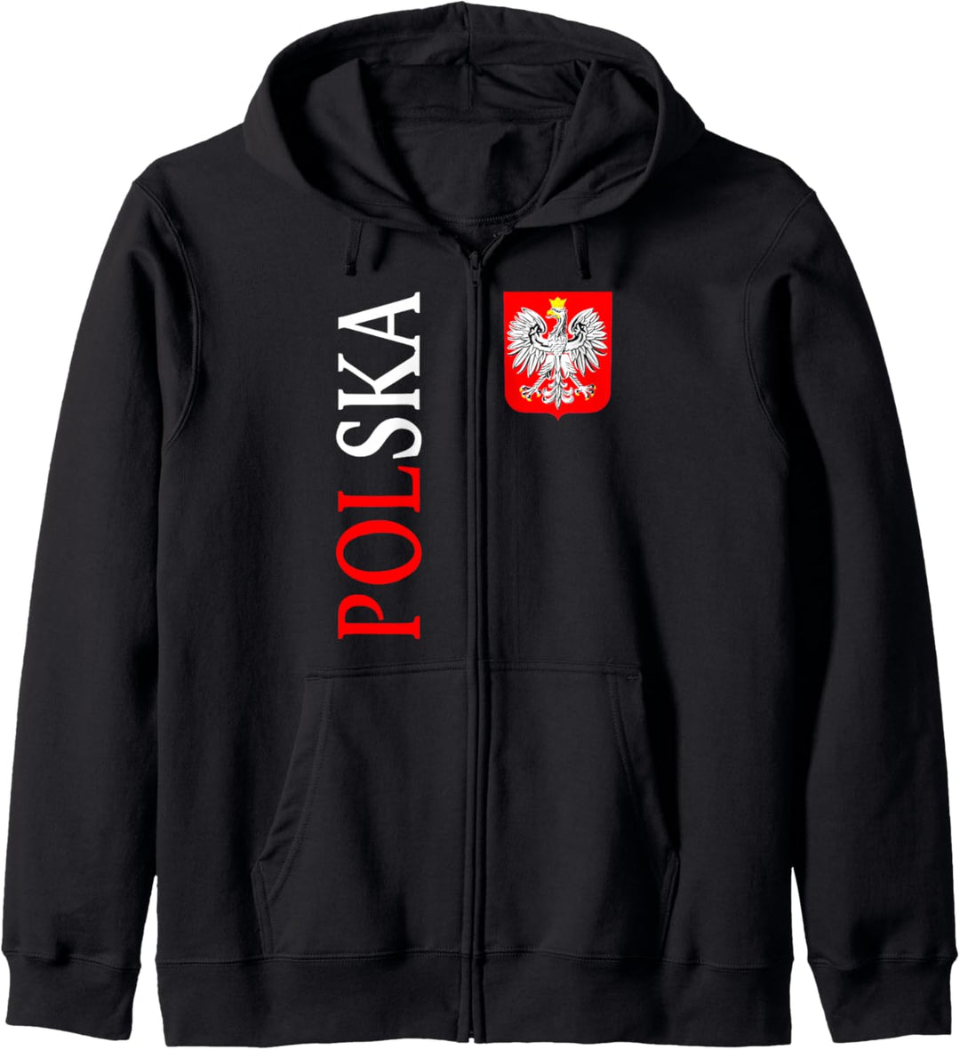 Polska Polnischer Adler Polen Polski Kurwa Warschau City Kapuzenjacke