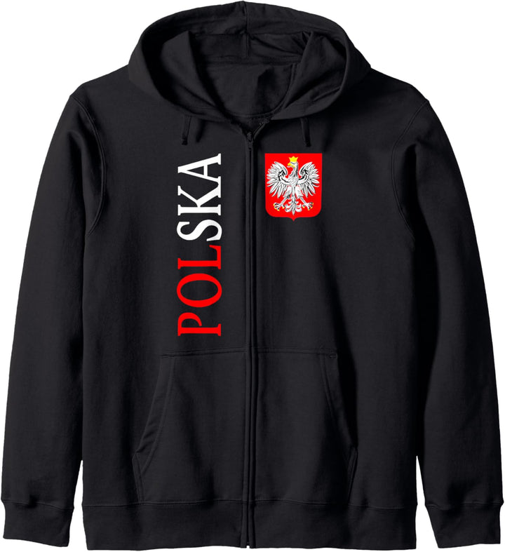 Polska Polnischer Adler Polen Polski Kurwa Warschau City Kapuzenjacke