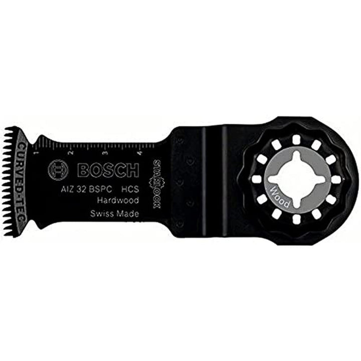 Bosch Accessories Bosch Professional 5x HCS Tauchsägeblatt AIZ 32 BSPC (für Hartholz, 50 x 32 mm, Zu