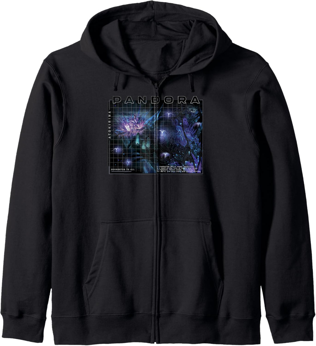 Avatar Pandora Atokirina Connected To All Grid Kapuzenjacke