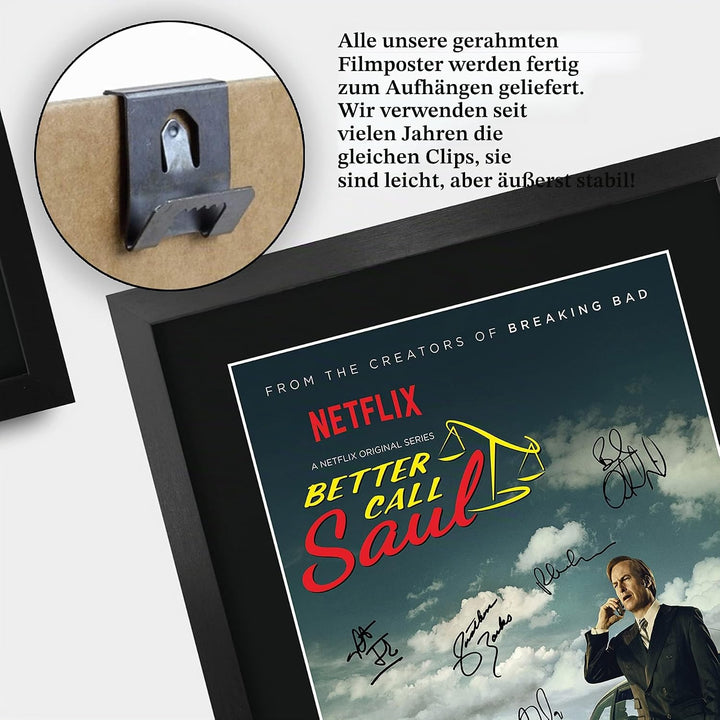 HWC Trading A3 FR Better Call Saul Bob Odenkirk Geschenke gedruckt Autogramm Bild für TV-Fanartikel