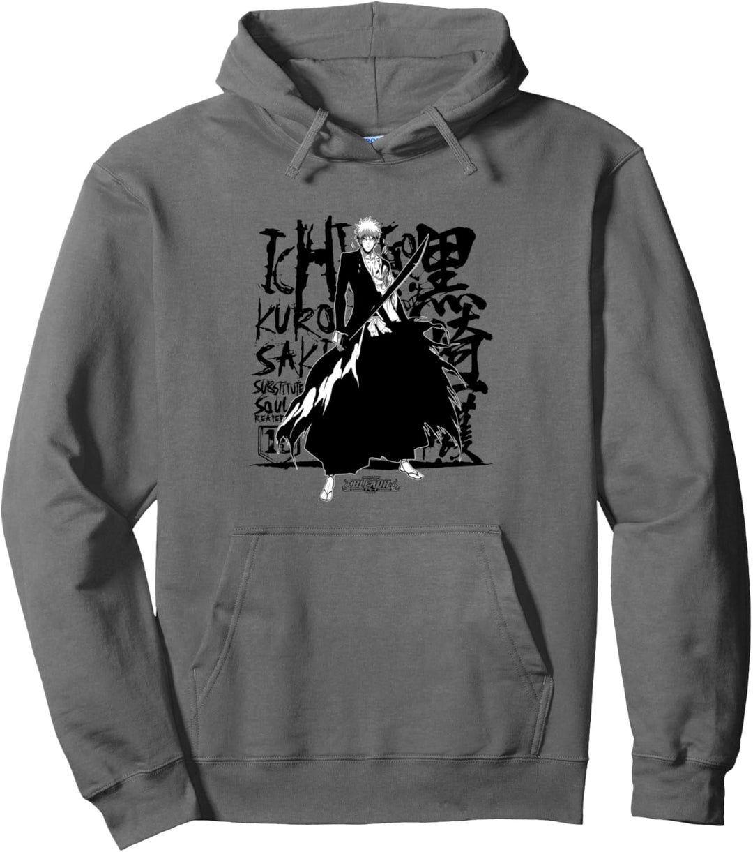 Bleach Ichigo Grober Typ Pullover Hoodie