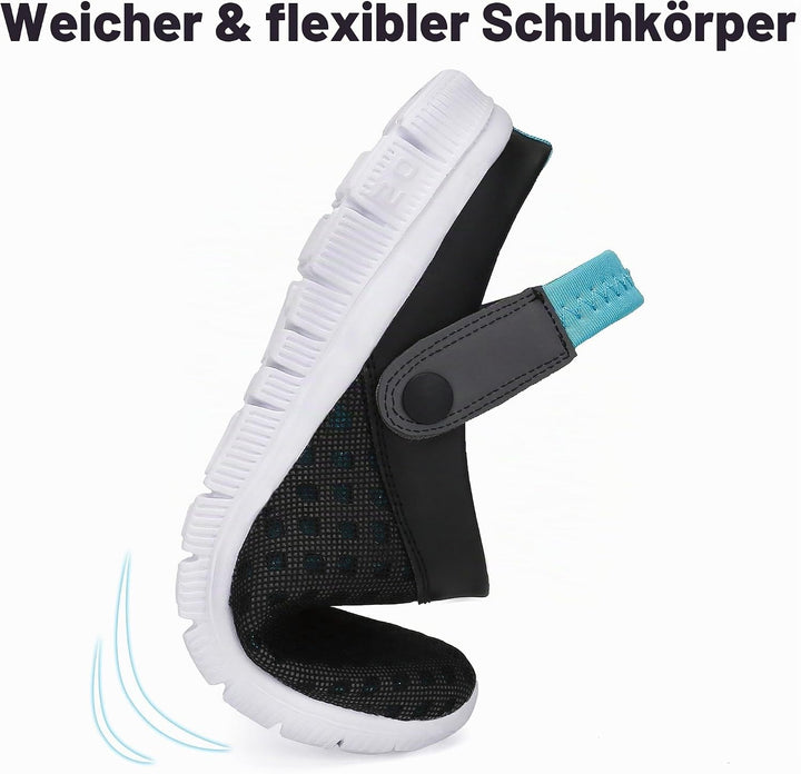 SAGUARO Sommer Clogs Herren Atmungsaktiv Hausschuhe Damen Leicht Pantolette Strand Slippers rutschfe